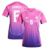 Camiseta de fútbol Alemania Kimmich 6 Segunda Equipación Euro 2024 - Mujer